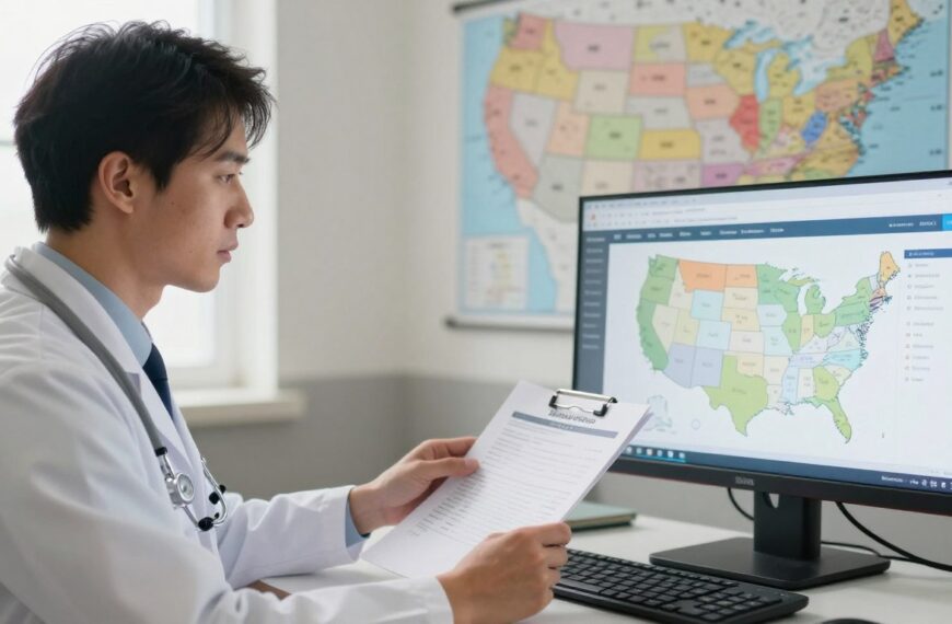 Ile zarabia lekarz w USA – zarobki według specjalizacji i realne różnice między stanami