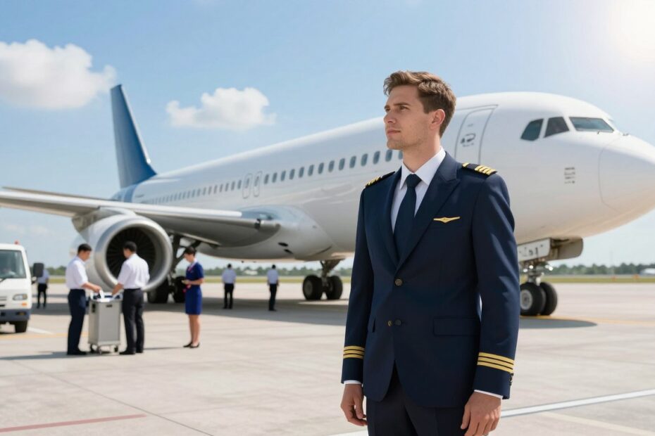 Ile zarabia pilot samolotu